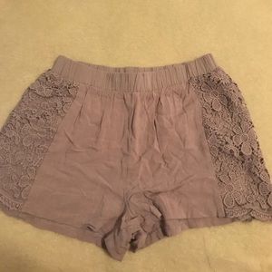 Charlotte Russe Paper Bag Shorts